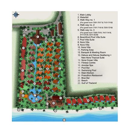Nora Beach Resort & Spa - Sha Extra Plus Pantai Chaweng Luaran gambar