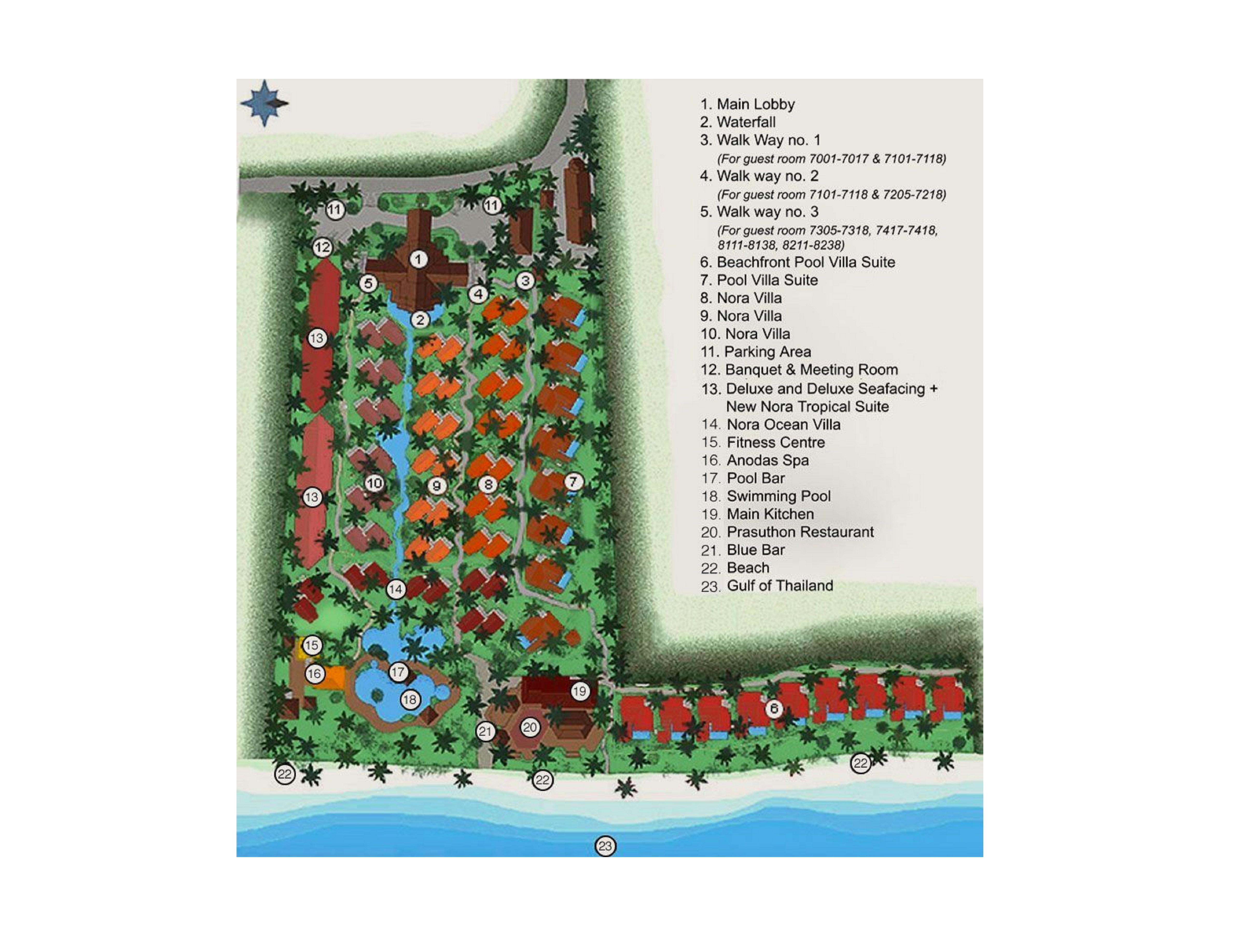 Nora Beach Resort & Spa - Sha Extra Plus Pantai Chaweng Luaran gambar
